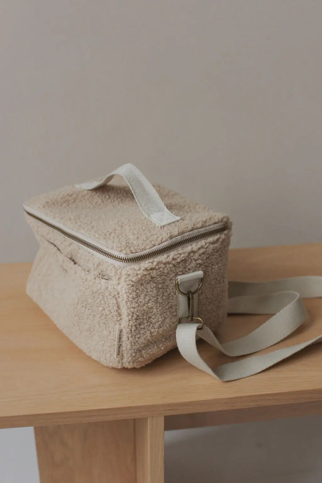 Studio Noos - Kühltasche "Ecru Teddy Cooler Bag" | ecru Studio Noos