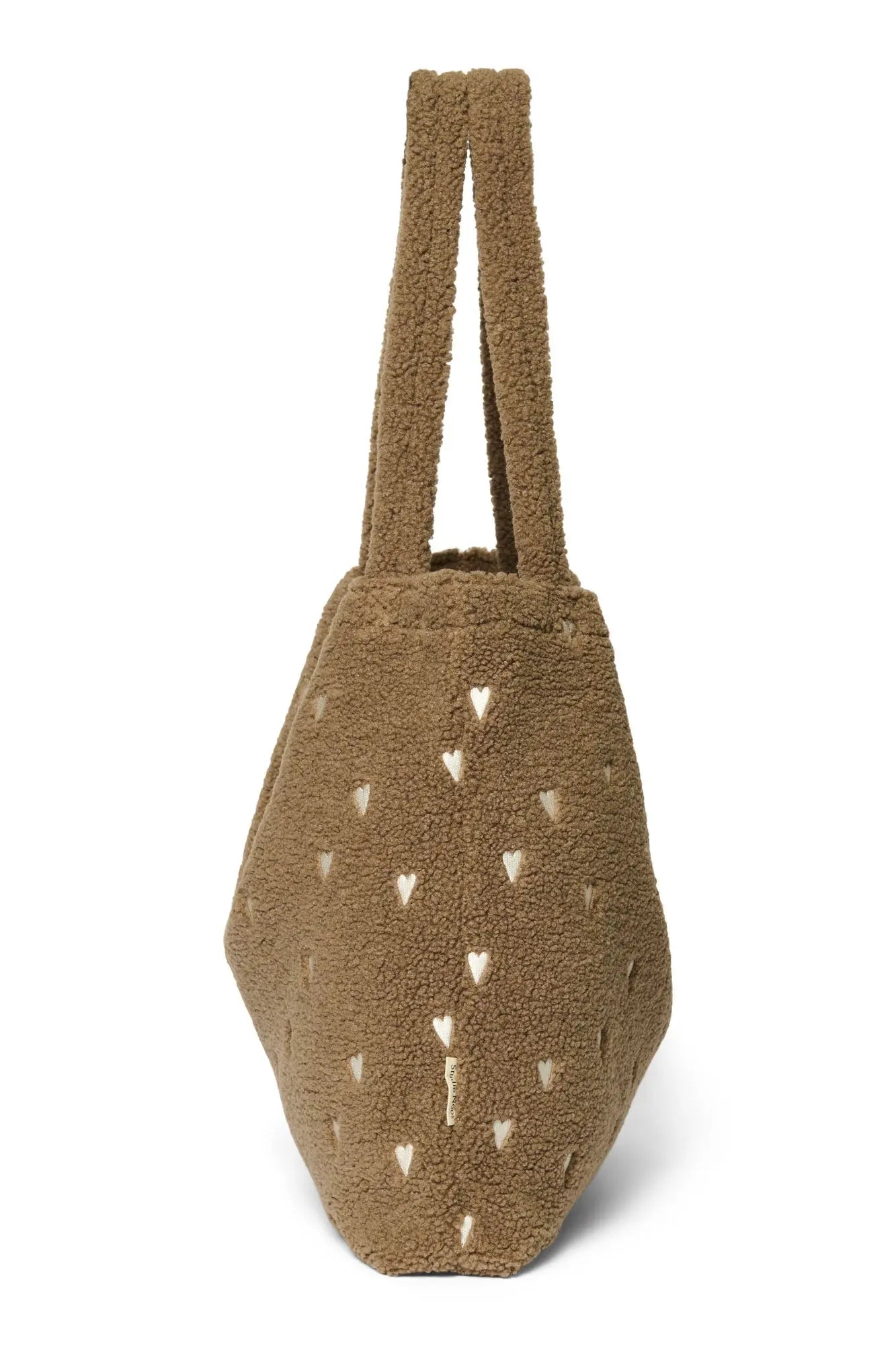 Studio Noos - Tasche "Brown Teddy Hearts Mombag" | brown teddy hearts Studio Noos