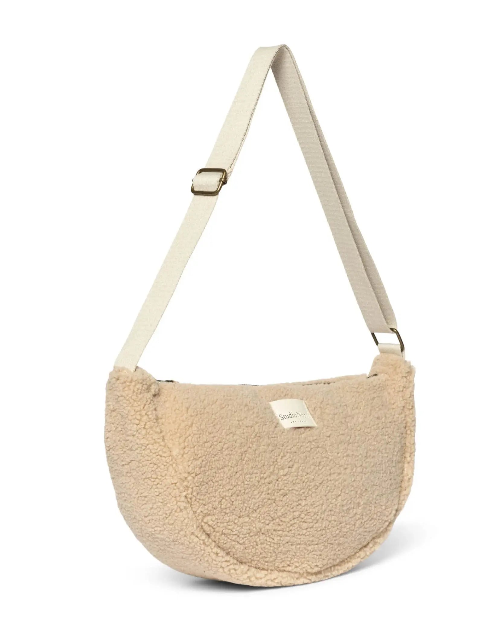 Studio Noos - Tasche "Ecru Teddy Adult Fanny Pack" | ecru Studio Noos