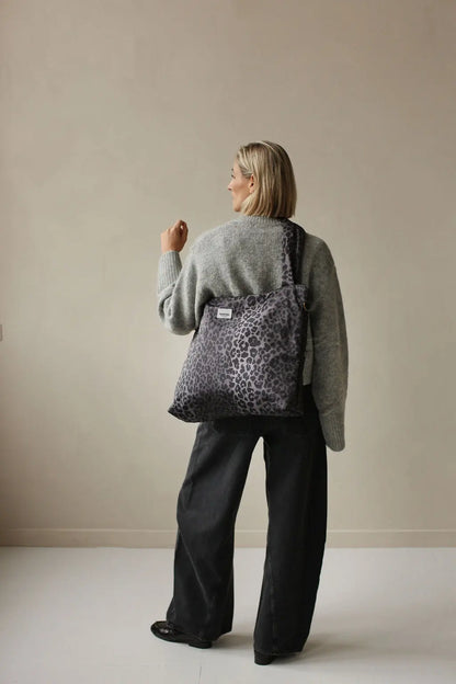 Studio Noos - Wickeltasche "Antra Leopard Puffy Diaper Bag" | antra leopard Studio Noos