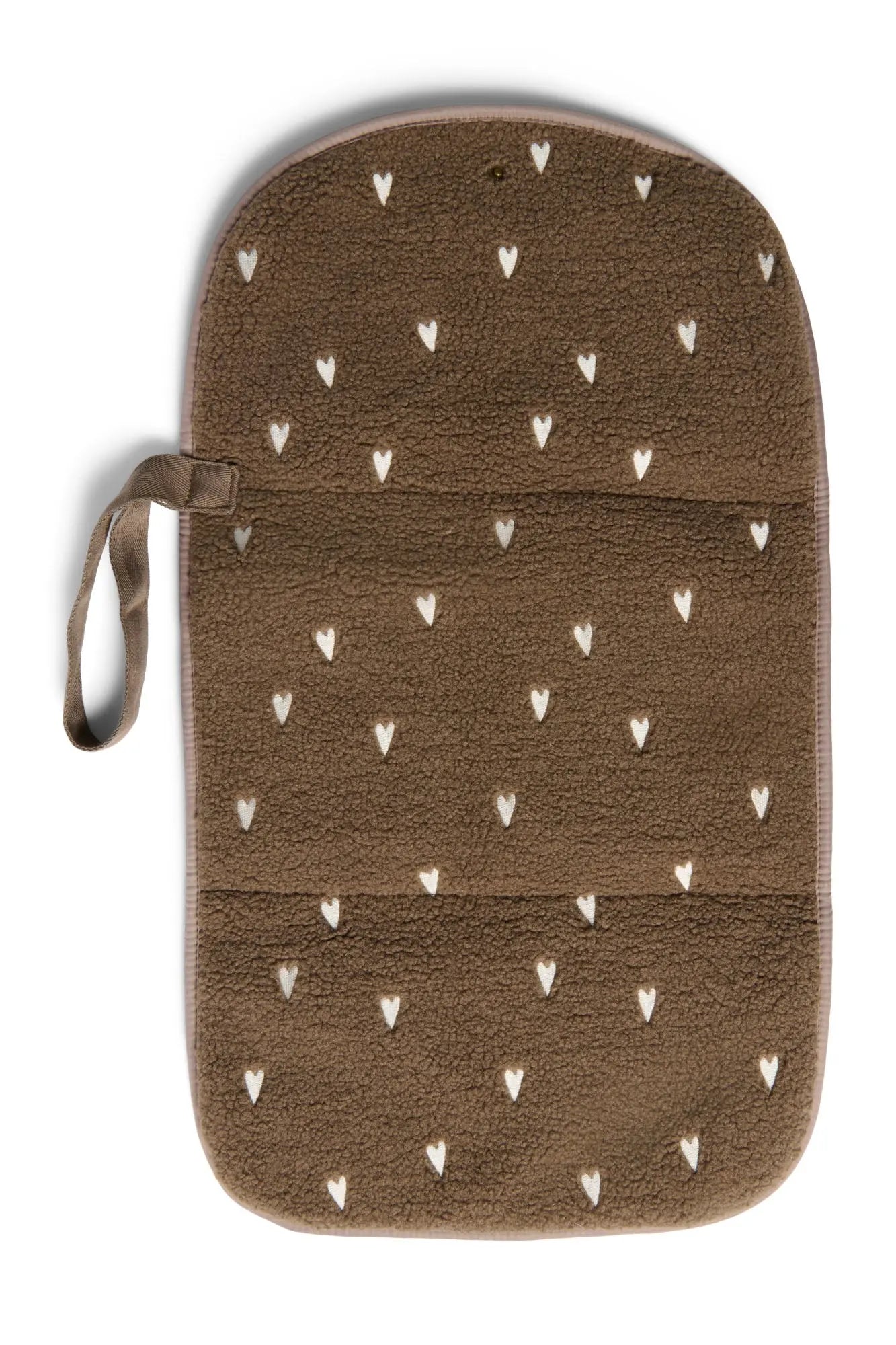 Studio Noos - Wickelunterlage "Brown Teddy Hearts Changing Mat" | brown teddy hearts (Kopie) Studio Noos