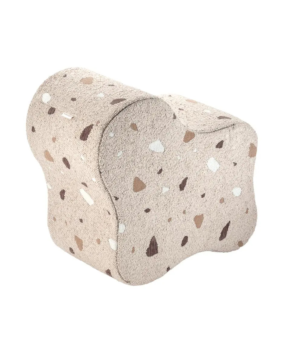 Wigiwama - Sitzpuff "Cloud Pouffe" | terrazzo-sand