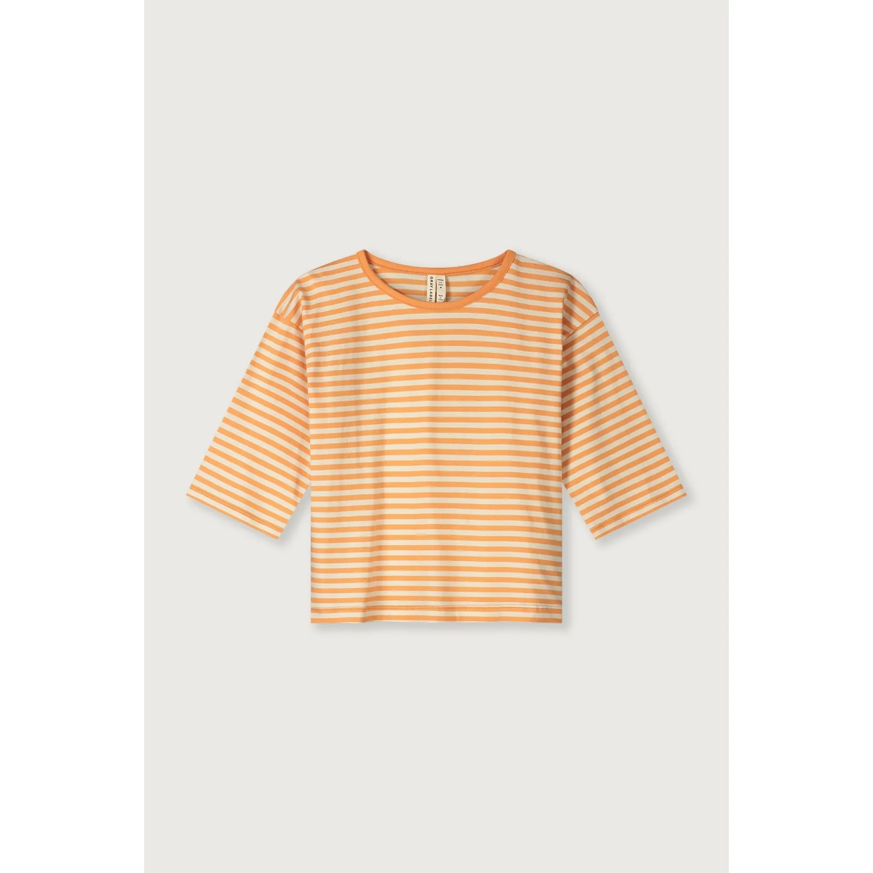 Gray Label - T-Shirt "Dropped Shoulder Tee GOTS" | melon - cream
