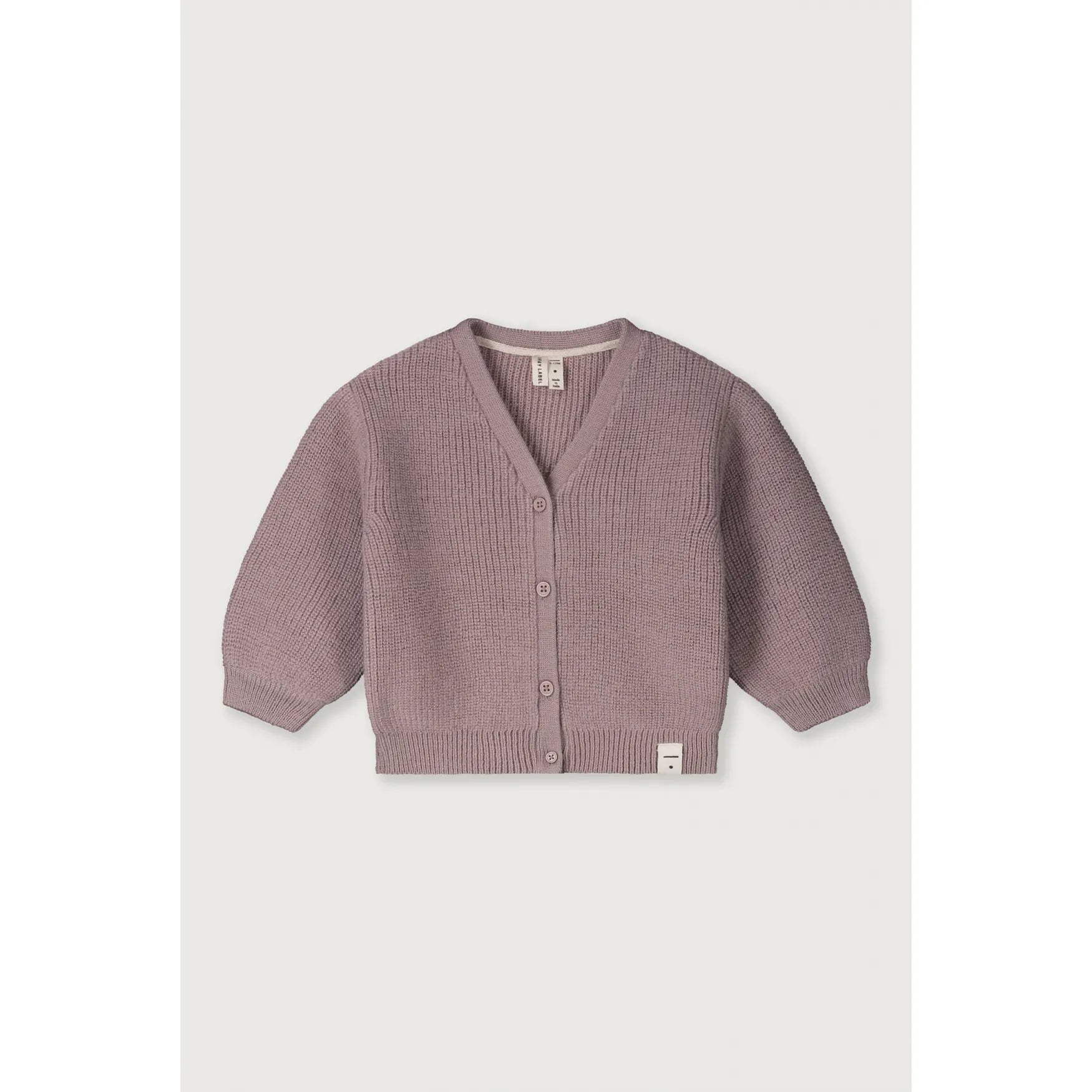 Gray Label - Strickjacke "Baby Knitted Cardigan" | rosé