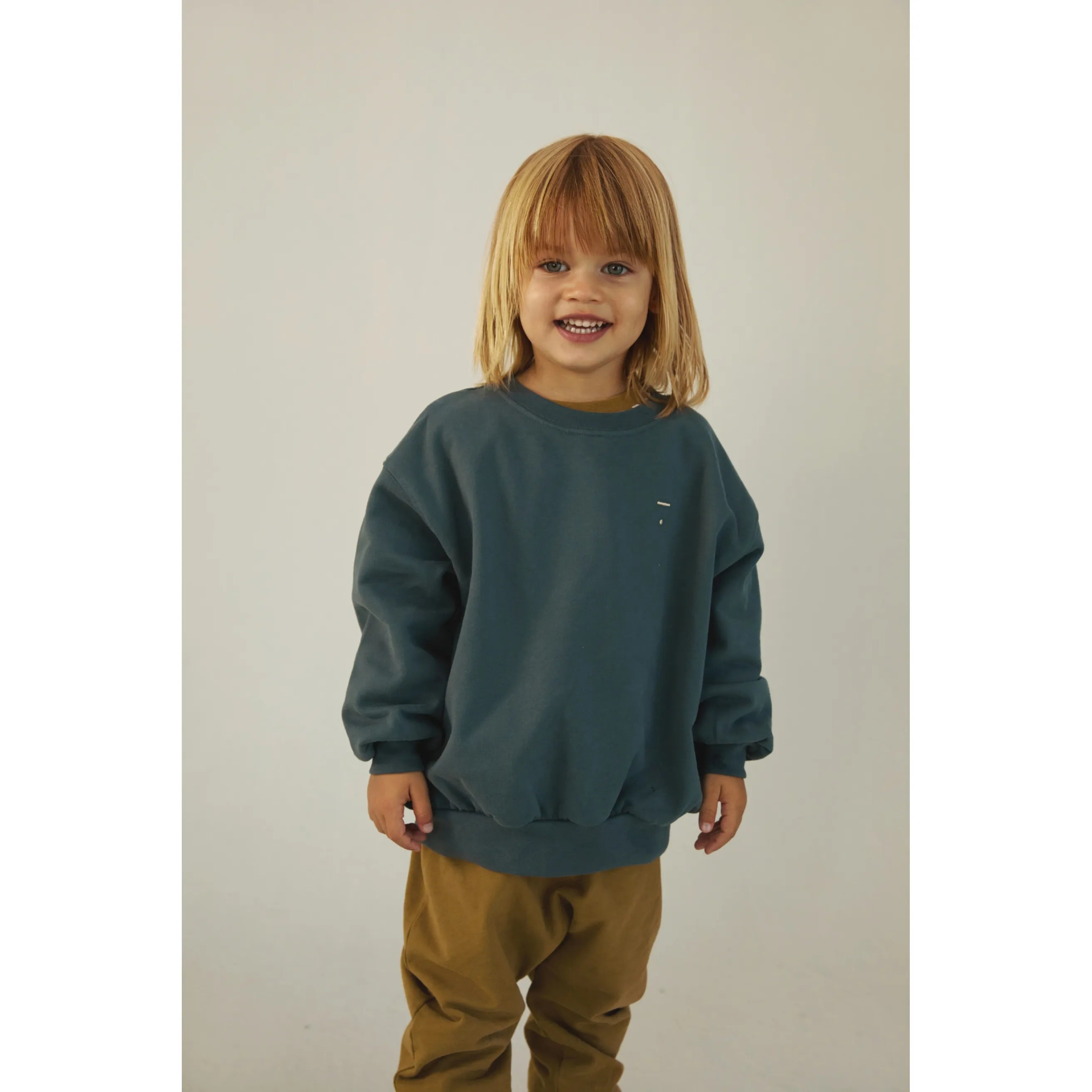 Gray Label - Pullover "Dropped Shoulder Sweater GOTS" | faded pink