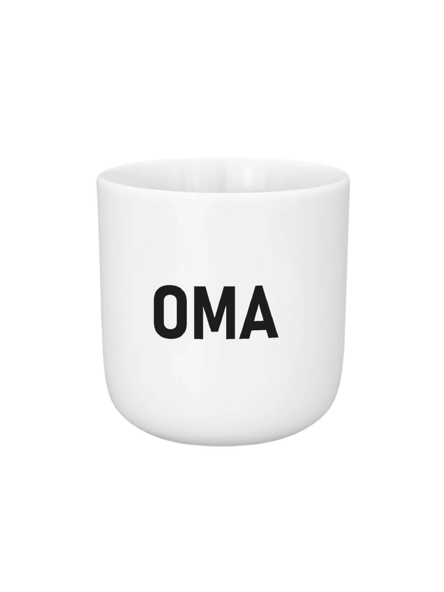 Famvibes - Tasse "Oma" | schwarz / weiss - Leja Concept Store