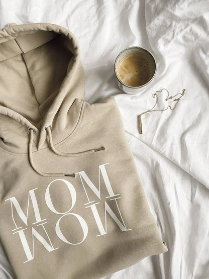 Unique Love - Hoodie "MOM WOW" | sand Unique Love