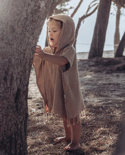 Unique Love - Poncho | warm beige Unique Love