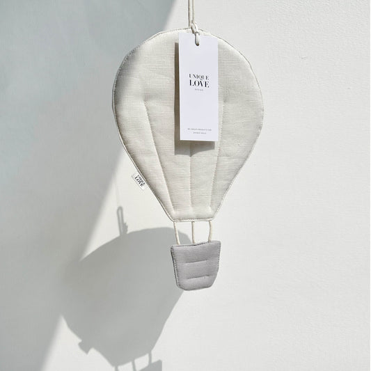 Unique Love - Mobile "Fly to the Sky" | weiss / grau - Leja Concept Store
