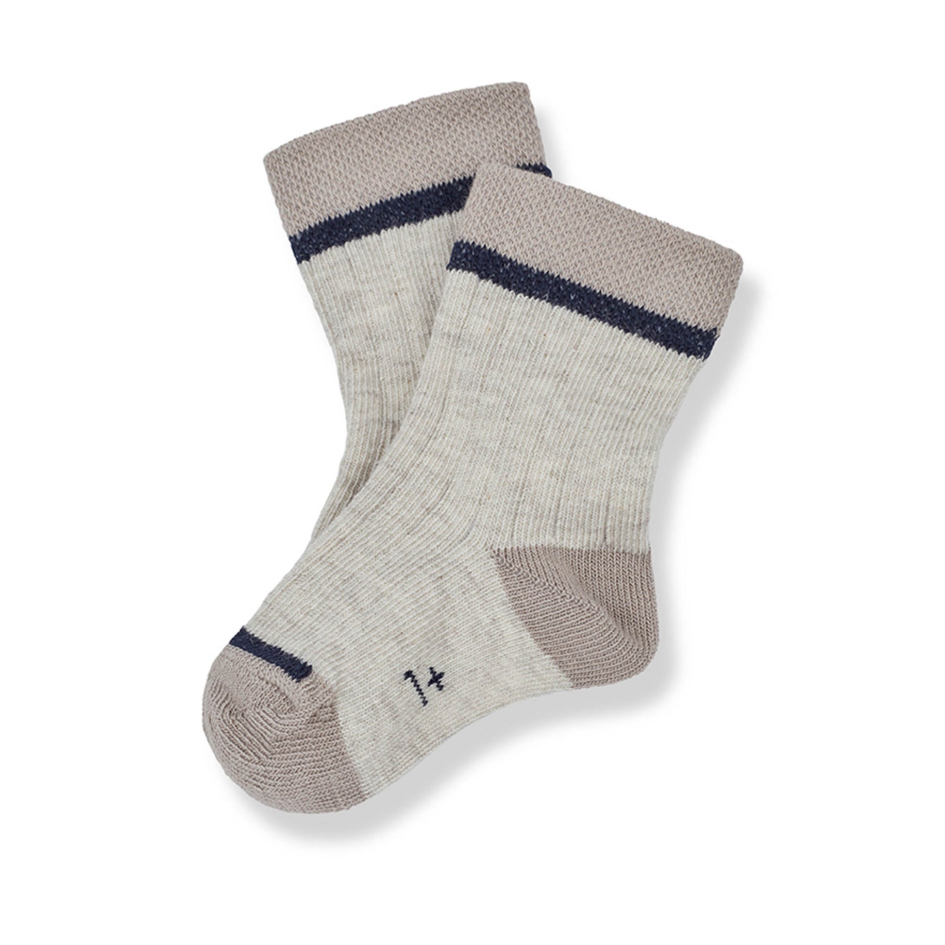 1 + in the Family - Socken "Vania" | oatmeal - Leja Concept Store