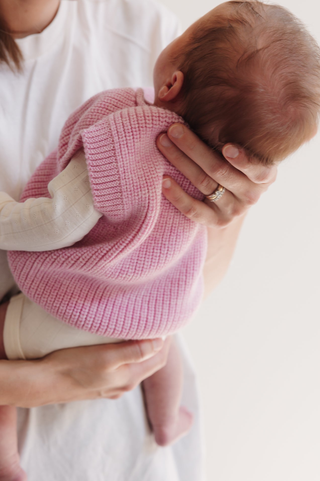 Hvid - Strickpullunder "Vest Harvey BABY" in verschiedenen Farben