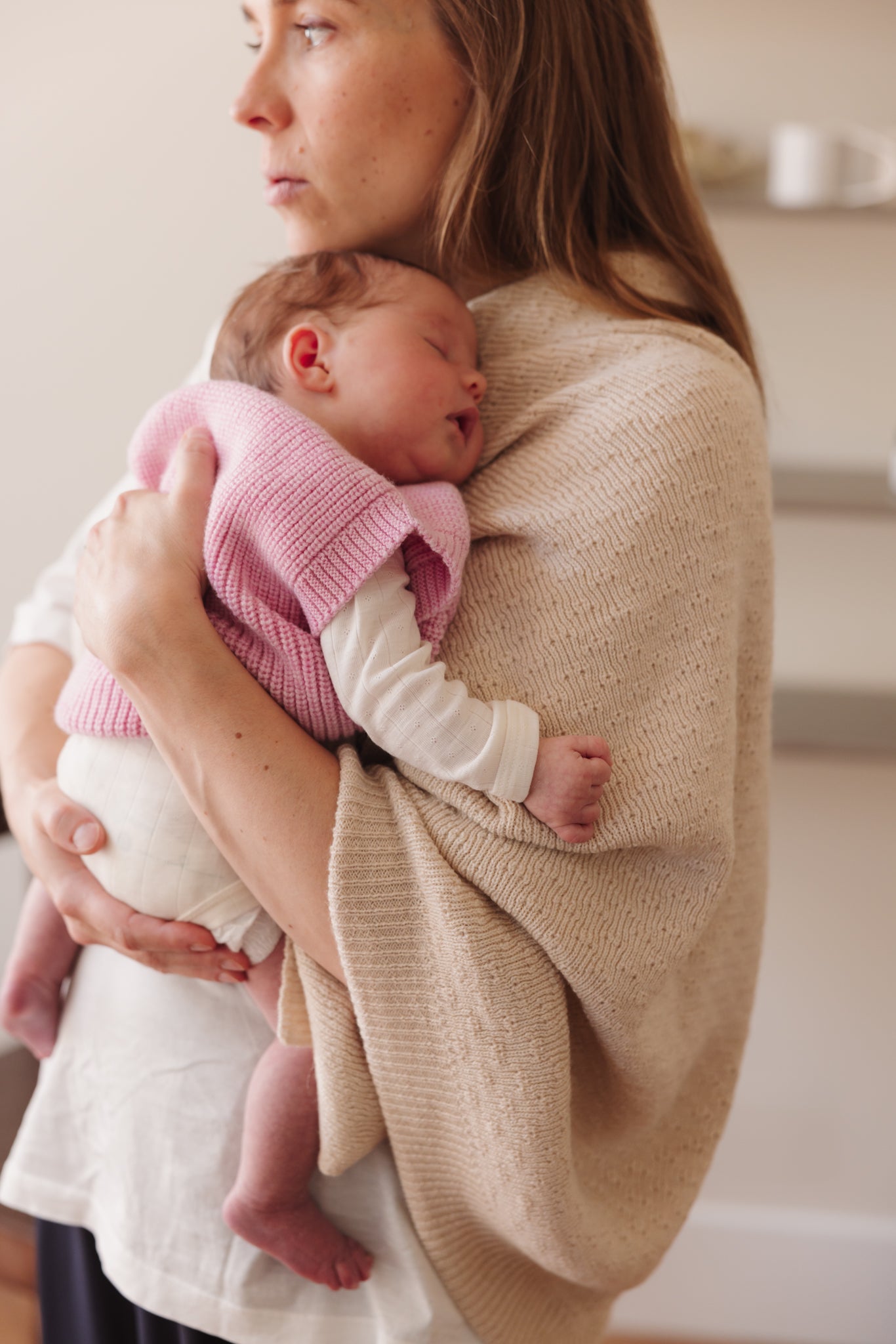 Hvid - Strickpullunder "Vest Harvey BABY" in verschiedenen Farben
