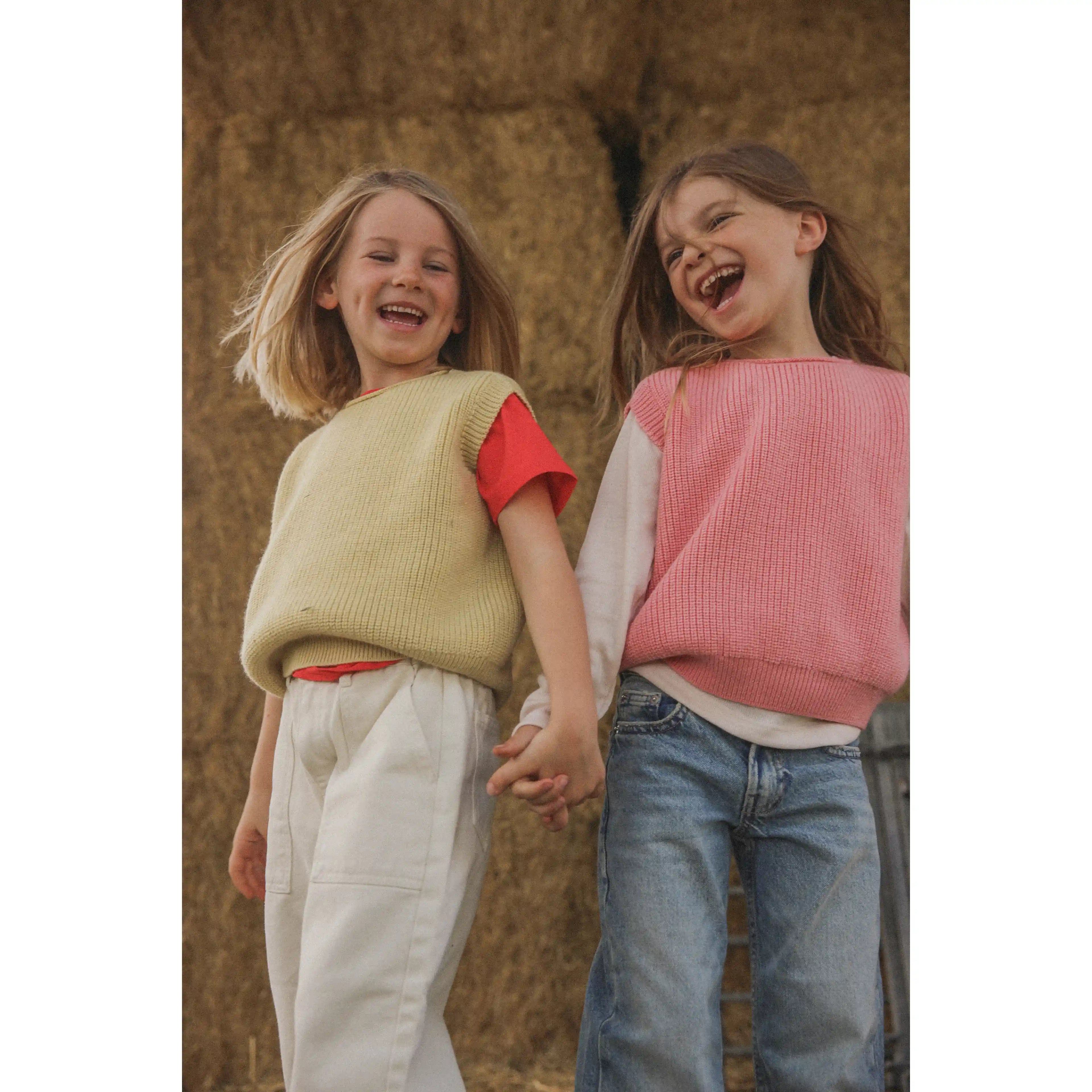 Hvid - Strickpullunder "Vest Harvey KIDS" in verschiedenen Farben