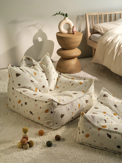 Wigiwama - Sitzsackstuhl "Beanbag Chair" | terrazzo-marble-beanbag-chair