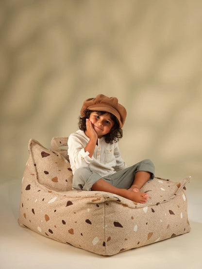 Wigiwama - Sitzsackstuhl "Beanbag Chair" | terrazzo-sand-beanbag-chair