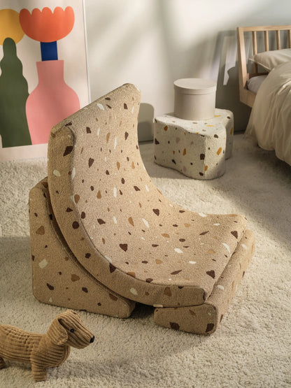 Wigiwama - Mondstuhl "Moon Chair" | terrazzo-sand