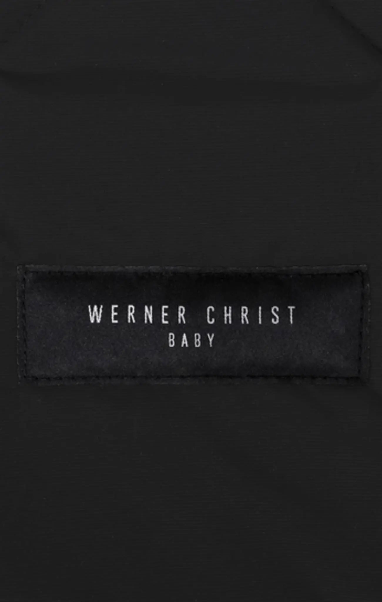 Werner Christ - Lammfellfußsack für Babyschale & Babywanne "OSLO" | schwarz Werner Christ