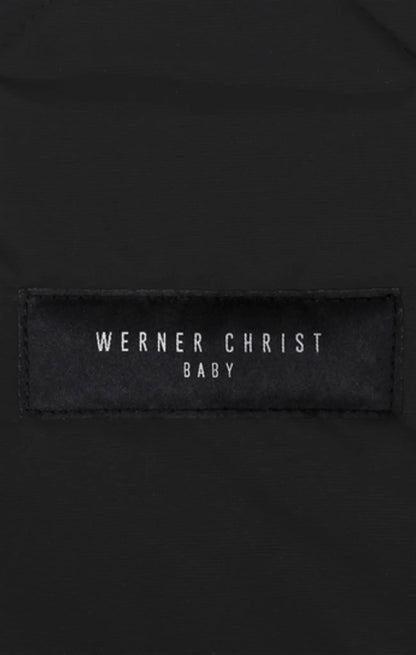 Werner Christ - Lammfellfußsack für Babyschale & Babywanne "OSLO" | schwarz Werner Christ