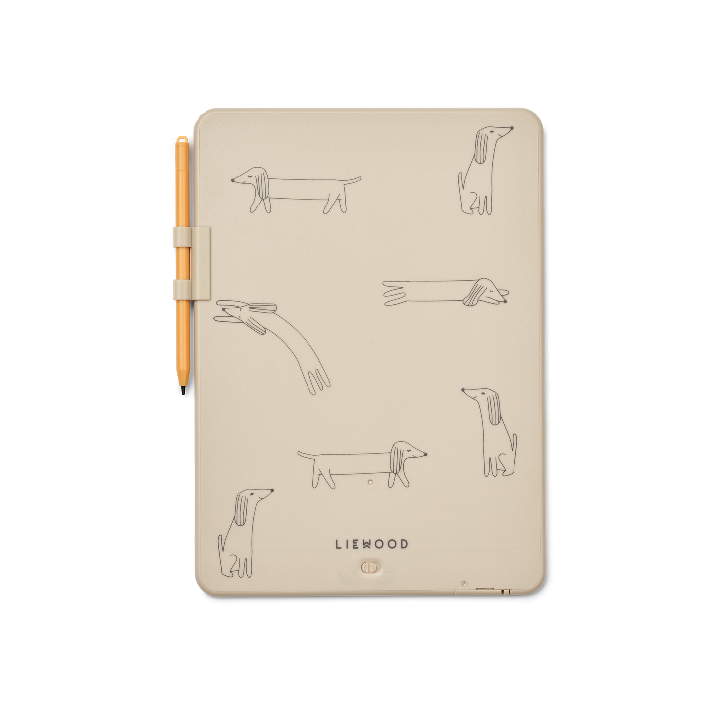 Liewood - Magisches Zeichen-Tablet "Zora" | dog / sandy