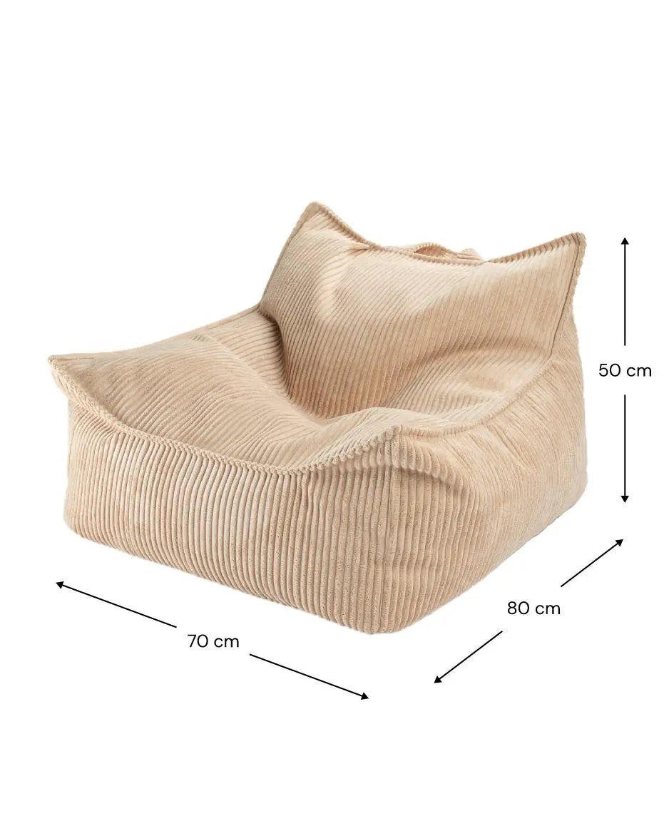 Wigiwama - Sitzsackstuhl "Beanbag Chair" | brown-sugar