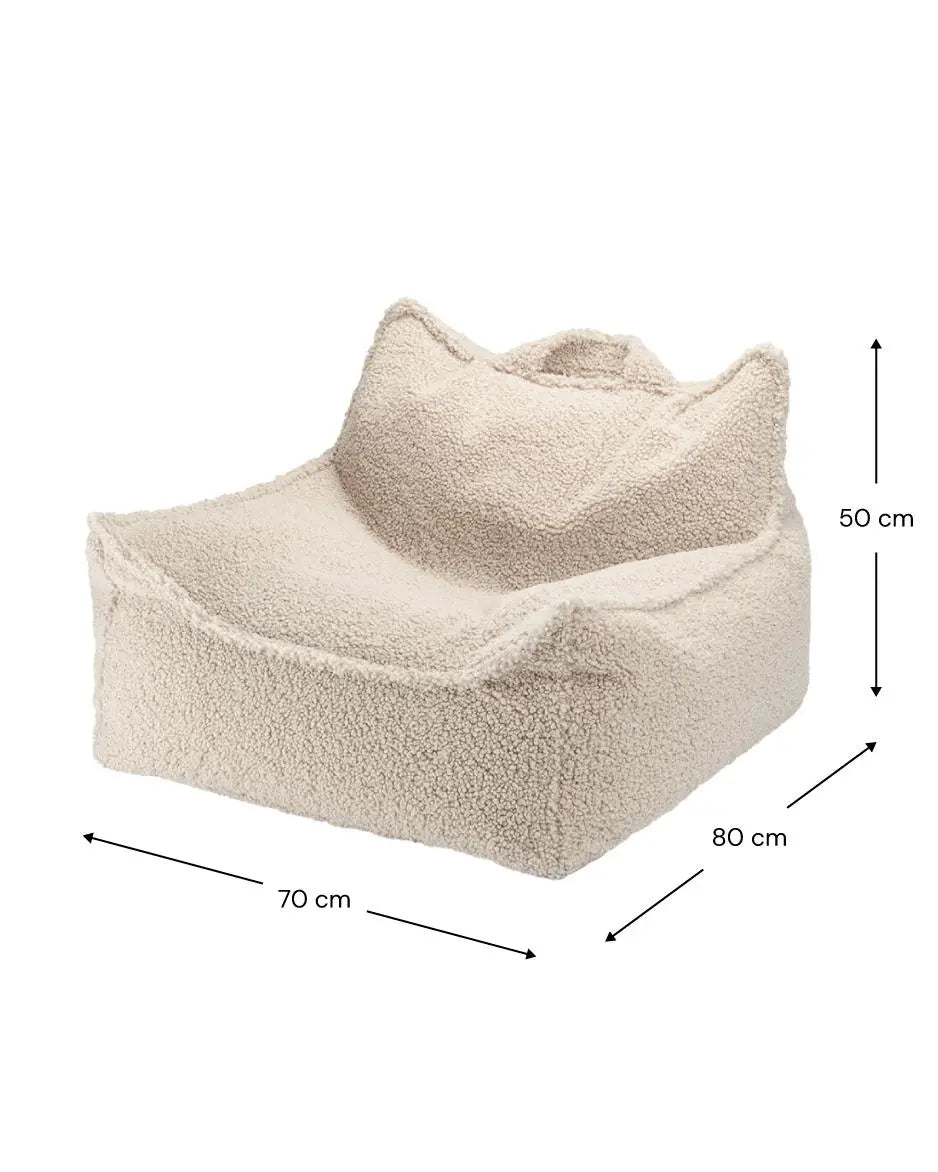 Wigiwama - Sitzsackstuhl "Beanbag Chair" | biscuit