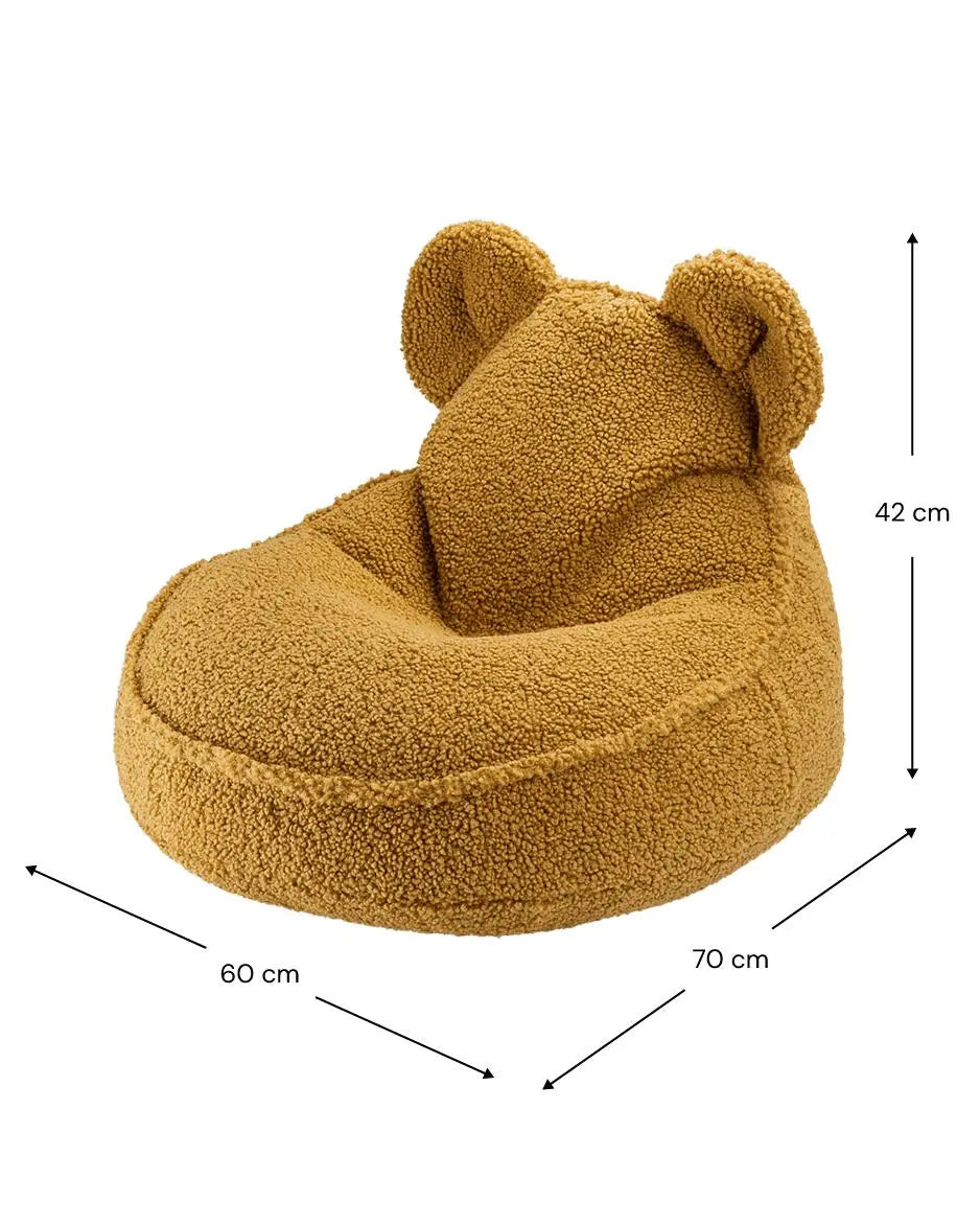 Wigiwama - Bären-Sitzsack "Bear Beanbag" | maple