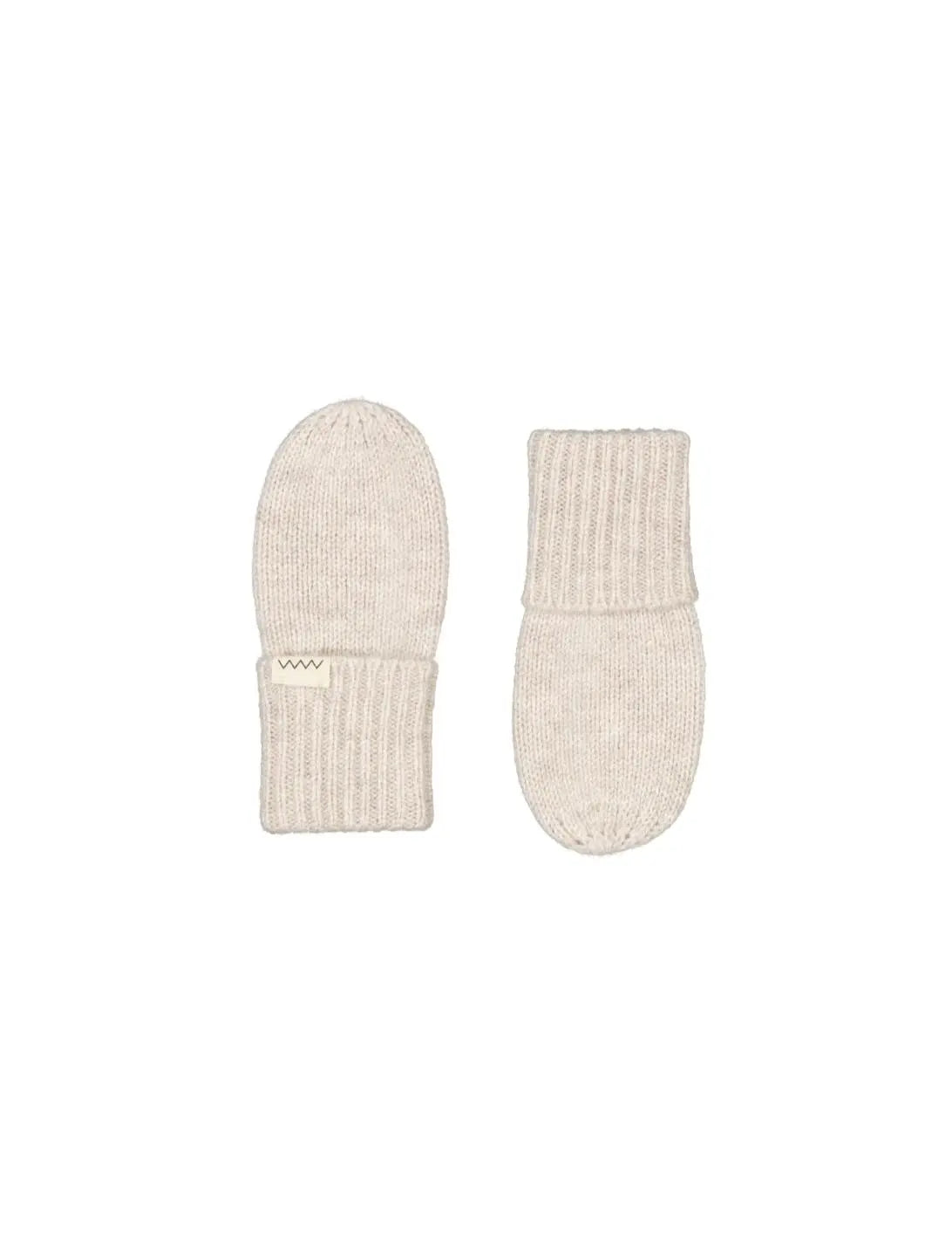 MarMar Copenhagen - Handschuhe Kaschmir "Alvilda Baby" | llama melange / beige MarMar Copenhagen