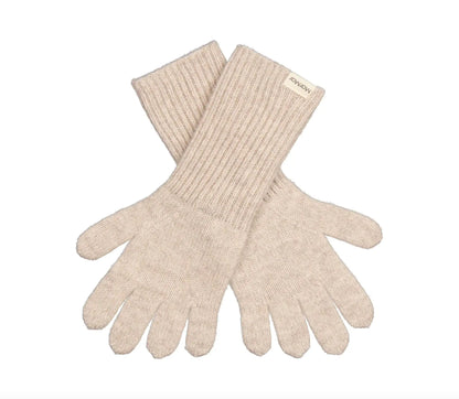 MarMar Copenhagen - Handschuhe Kaschmir "Aske Long" Kind |  sand melange / beige MarMar Copenhagen