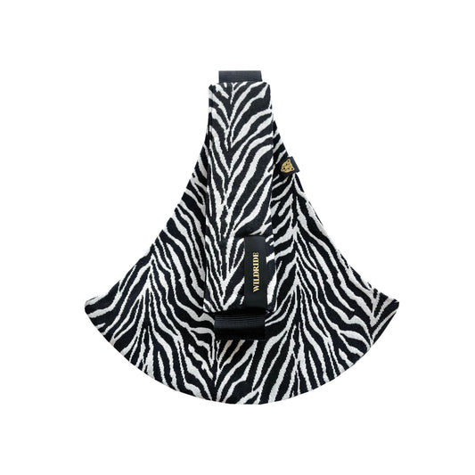Wildride - Kindertrage "Black Zebra Carrier / Premium Collection" | black zebra - Leja Concept Store