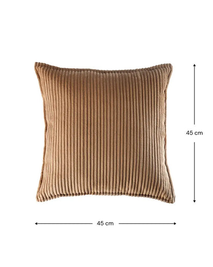 Wigiwama - Kissen "Block Cushion" | toffee