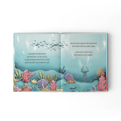 Jupitermond Verlag - Kinderbuch "Die kleine Quengel-Qualle" - Leja Concept Store