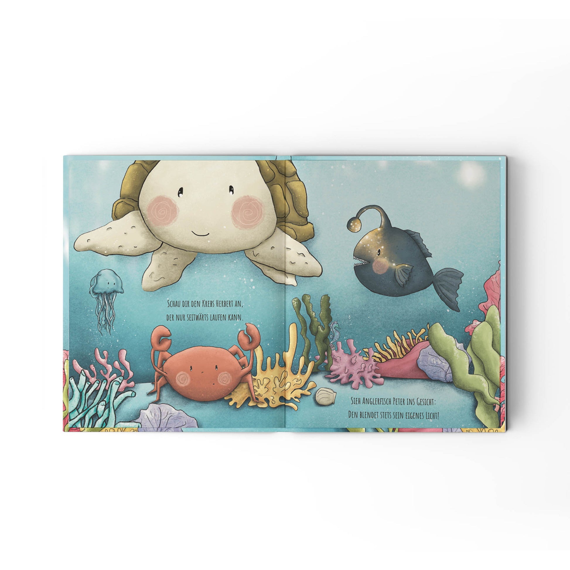 Jupitermond Verlag - Kinderbuch "Die kleine Quengel-Qualle" - Leja Concept Store