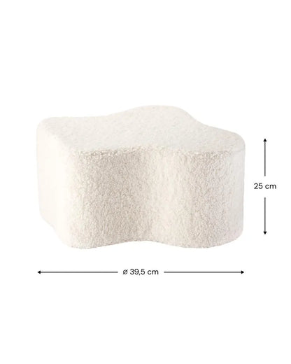 Wigiwama - Sitzpuff "Cloud Pouffe" | cream-white