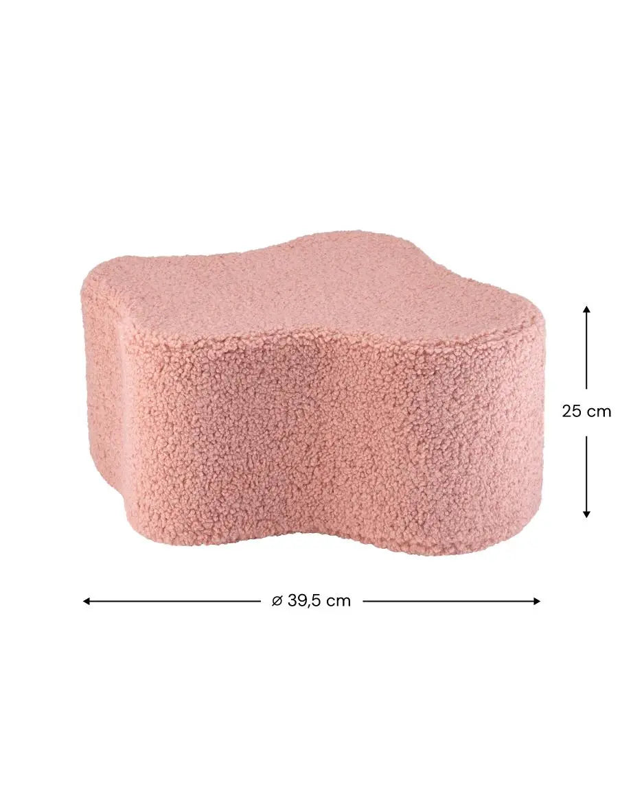 Wigiwama - Sitzpuff "Pouffe" | guava-pink-cloud-pouffe