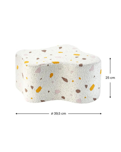 Wigiwama - Sitzpuff "Cloud Pouffe" | terrazzo-marble