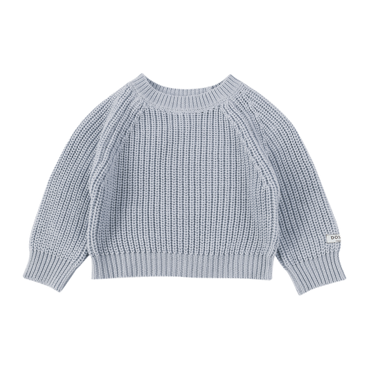 Donsje - Sweater "Jade Sweater" | foggy blue