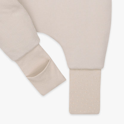 Emma & Noah - Schlafsack mit Füßen "3.5 TOG" | essential beige - Leja Concept Store