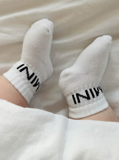 Famvibes - Socken "Striped MINI" | weiss / schwarz - Leja Concept Store