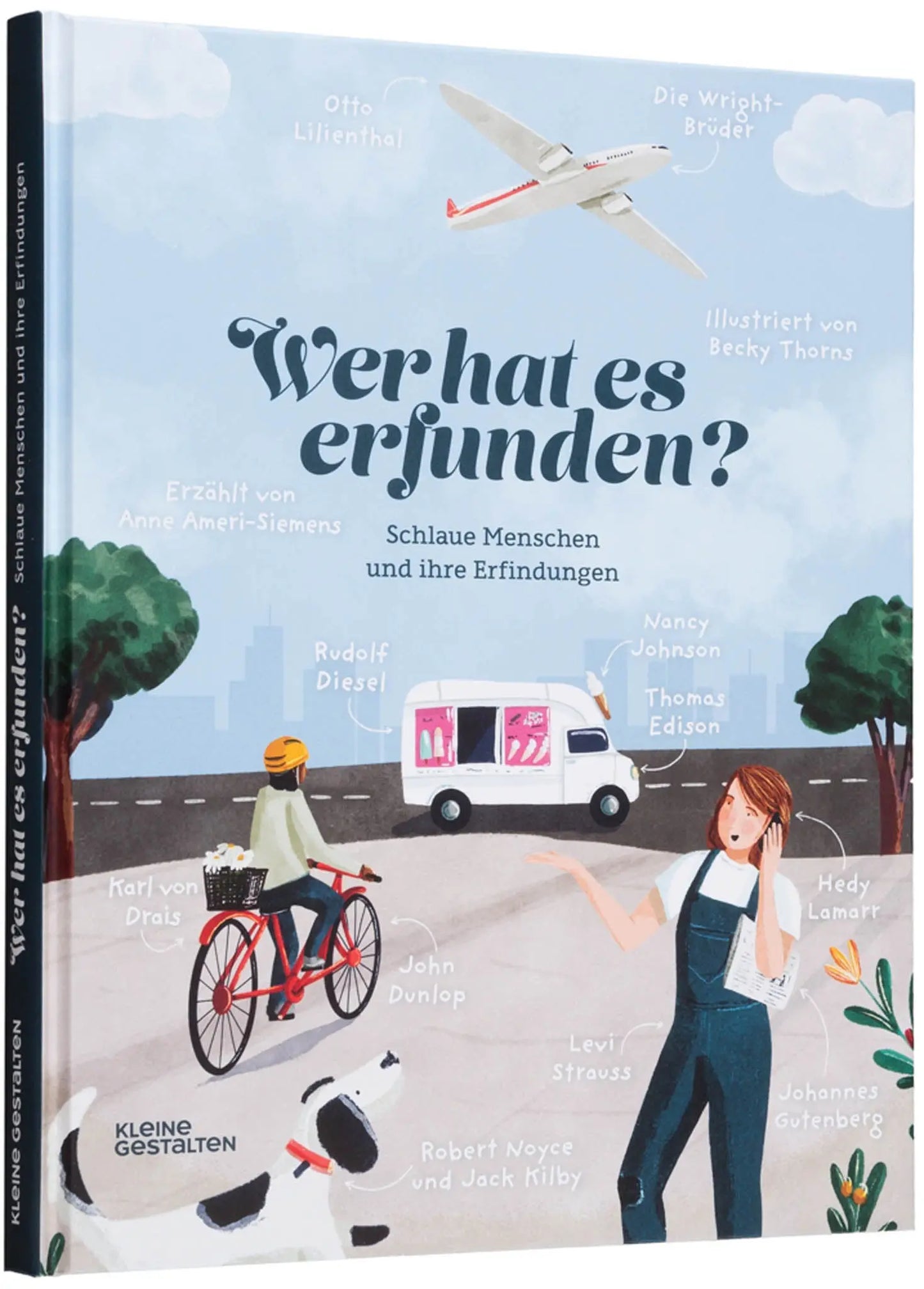 gestalten - Kinderbuch "Wer hat es erfunden?" gestalten