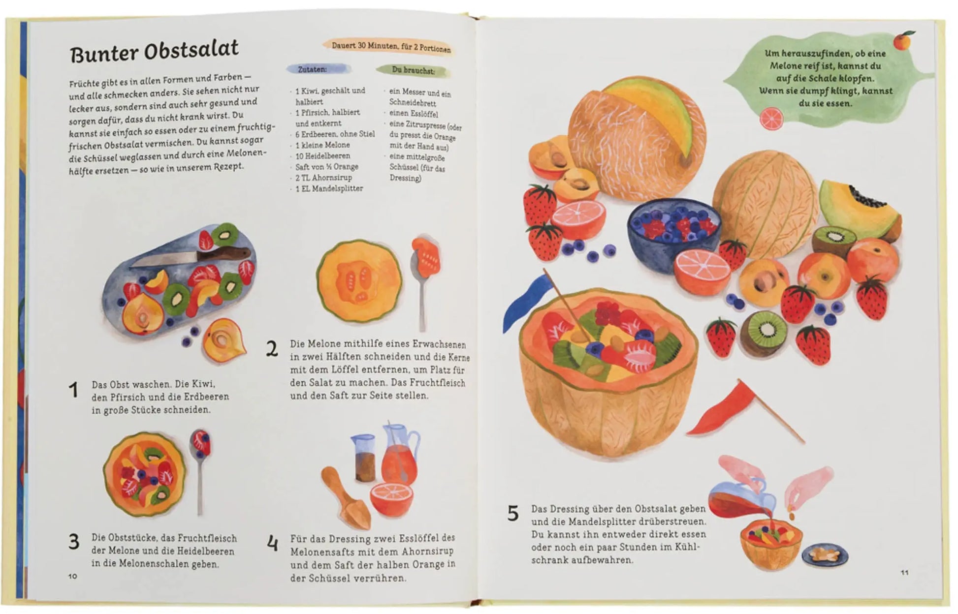 gestalten - Kinderkochbuch "Einfach lecker" gestalten