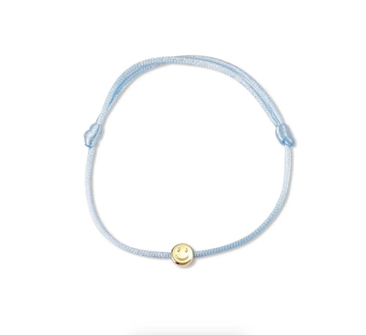 Bonorden Essentials - Armband "Happy Bracelet | Resilienz" | hellblau / gold Bonorden Essentials