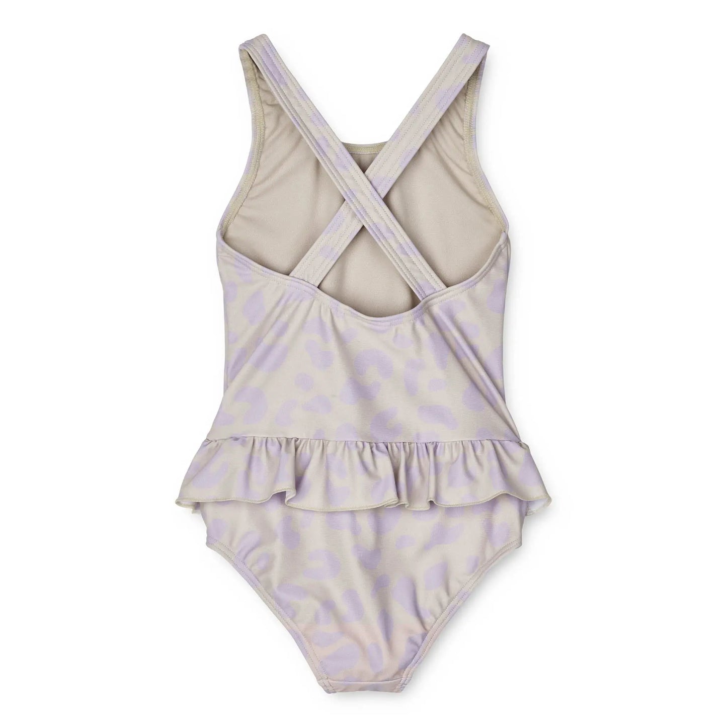 Liewood - Badeanzug "Amara Printed Swimsuit" | leo / misty lilac Liewood