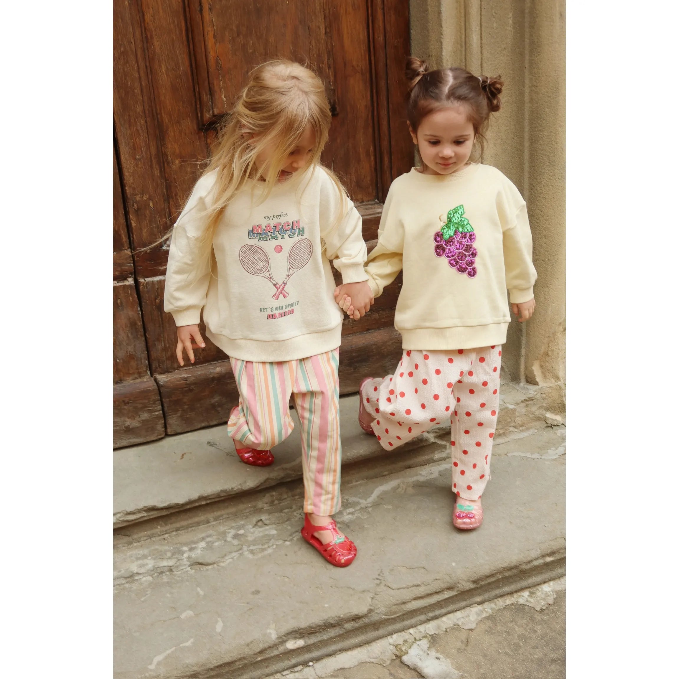 Konges Sløjd - Kleid "LOUPY LOU SWEAT SHIRT OCS" | buttercream