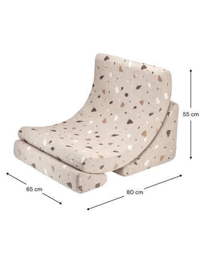 Wigiwama - Mondstuhl "Moon Chair" | terrazzo-sand