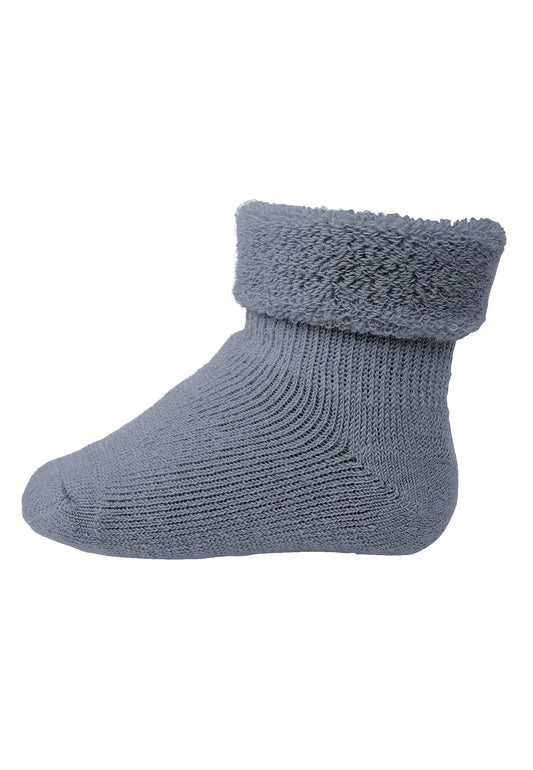 mp Denmark - Babysocken "Wool Baby Socks" | stone blue MP Denmark