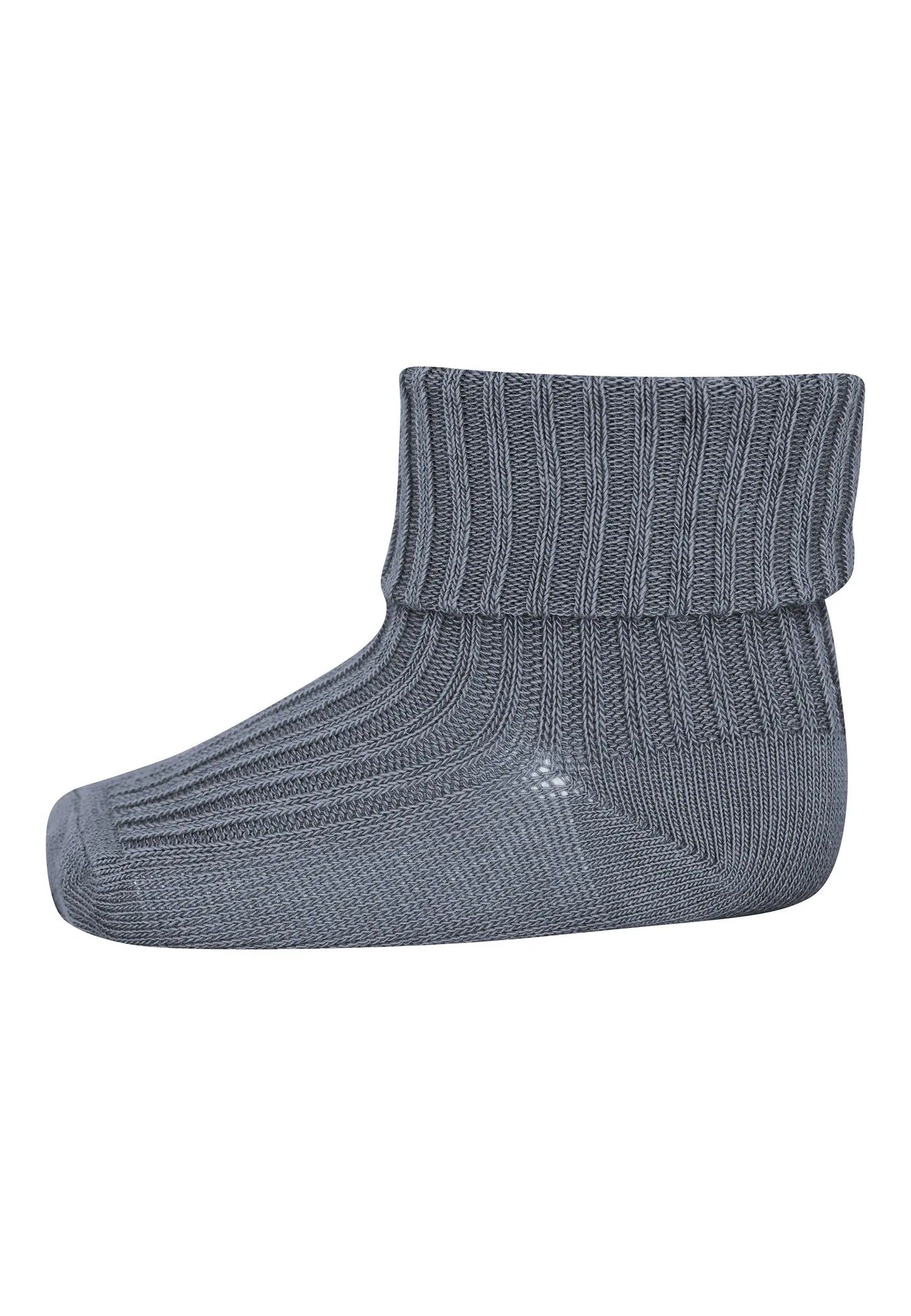 mp Denmark - Socken "Wool Rib Baby Socks" | stone blue MP Denmark