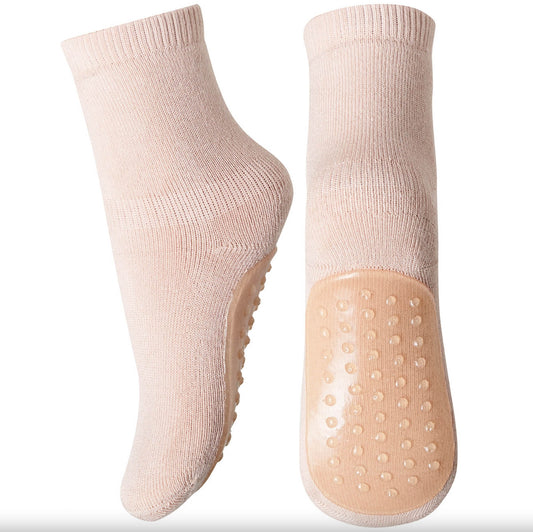 mp Denmark - Anti-Rutsch Socken "Cotton Socks - Anti-Slip" | rose dust - Leja Concept Store