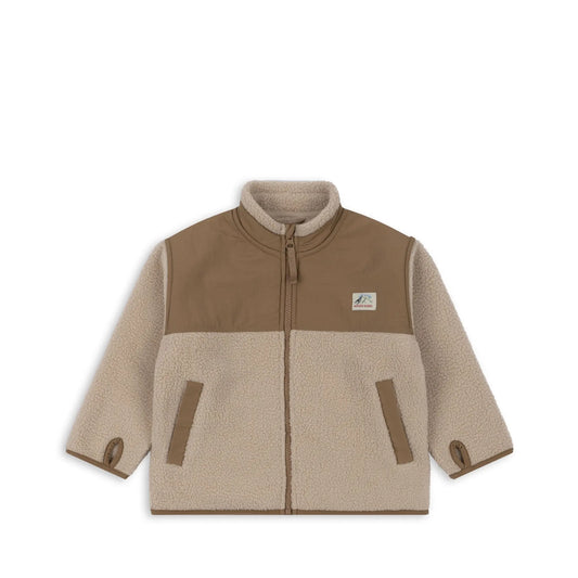 Konges Sløjd - Fleece Jacke "FLYNN FLEECE JACKET" | tigers eye