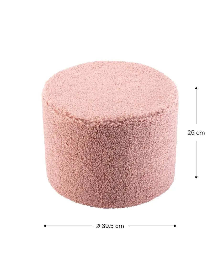 Wigiwama - Sitzpuff "Pouffe" | guava-pink-pouffe