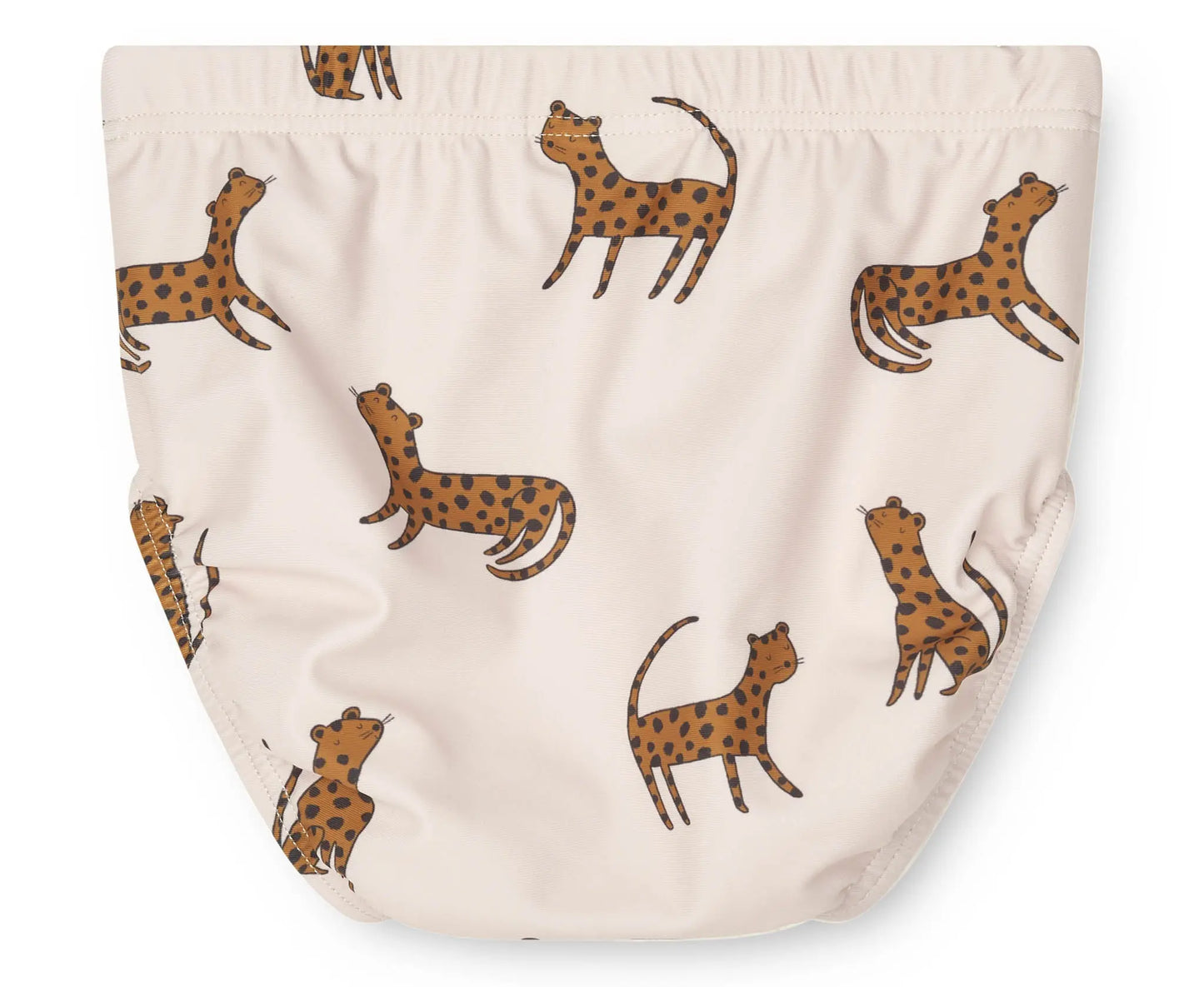 Liewood - Babybadehose "Anthony Baby Printed Swim Pants" | leopard / sandy Liewood